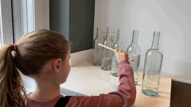 Muziek maken met water Dunea
