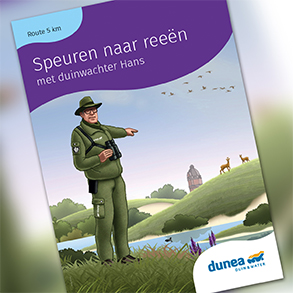 Wandelroute speuren naar reeen Hans