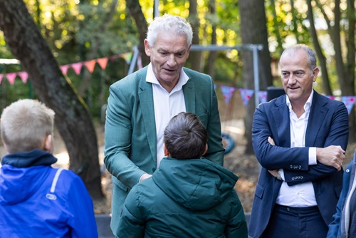 Nationale kraanwaterdag 2025 wethouder Emile Soetendal en directeur Wim Drossaert