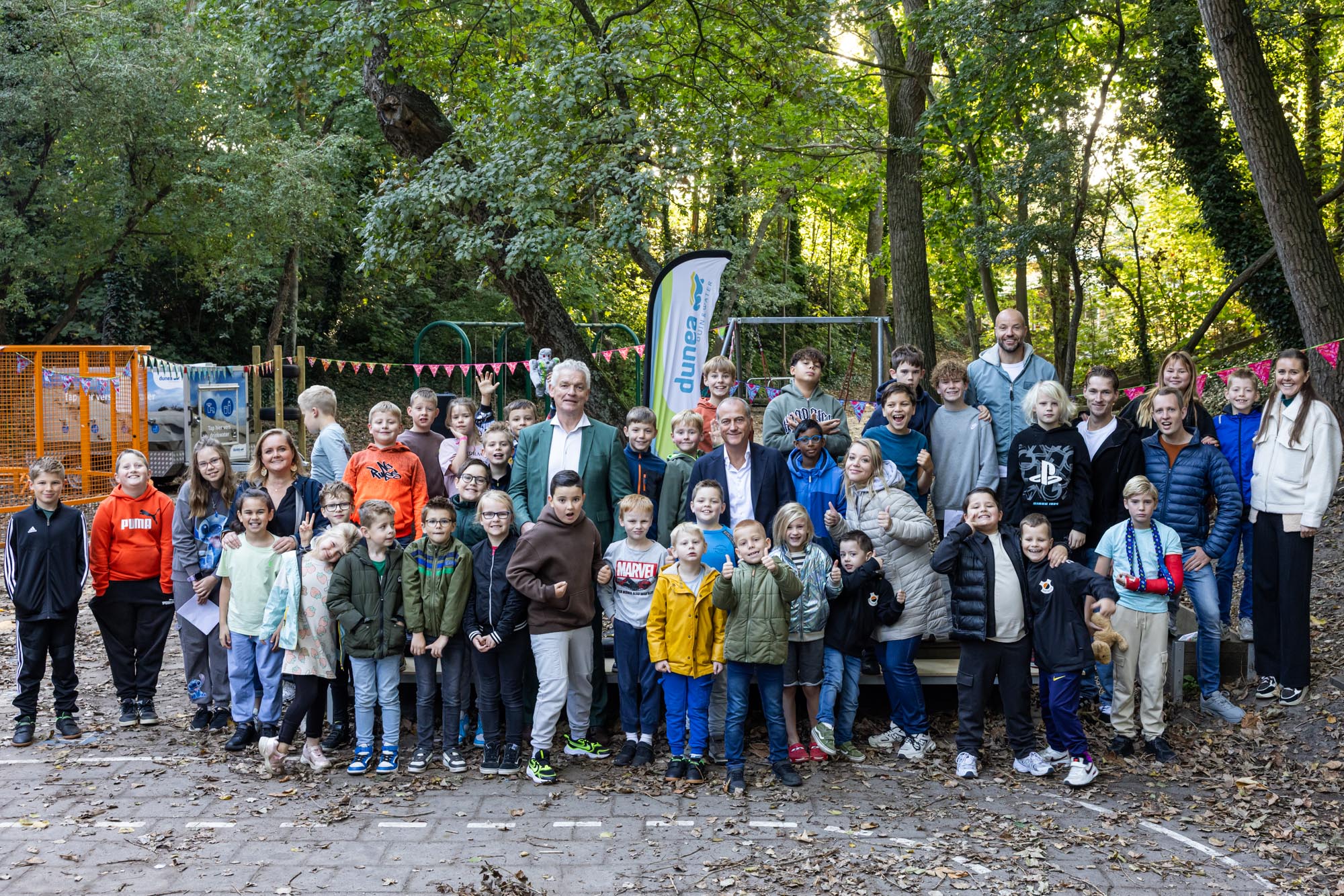 Nationale kraanwaterdag 2025 wethouder Emile Soetendal en directeur Wim Drossaert groep