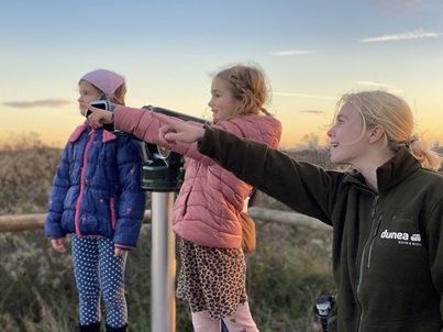 observatiekijker uitkijkpost Prinsenberg Meijendel