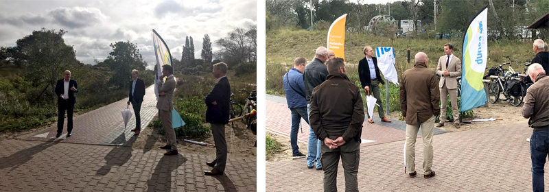 Opening fietspad Meijendel