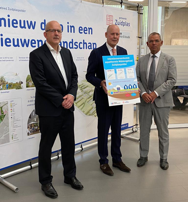 Ondertekening Zuidplas