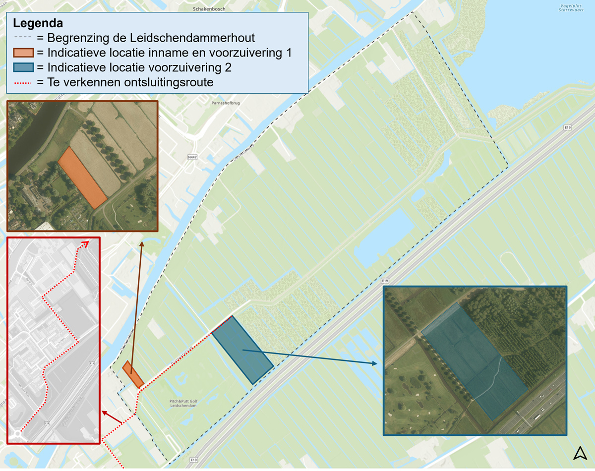 Dunea kaartje Leidschendammerhout