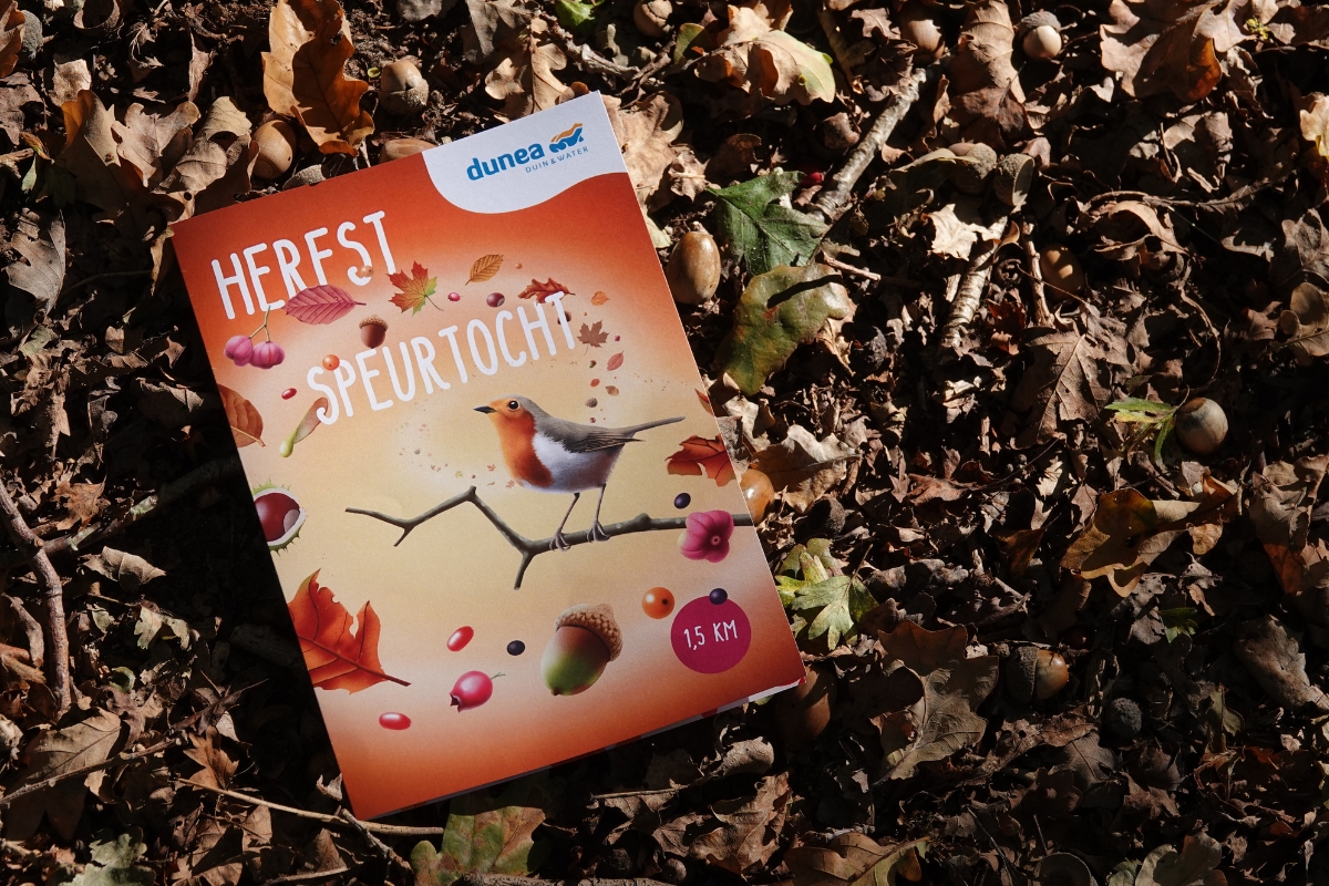 Herfstspeurtocht flyer afbeelding