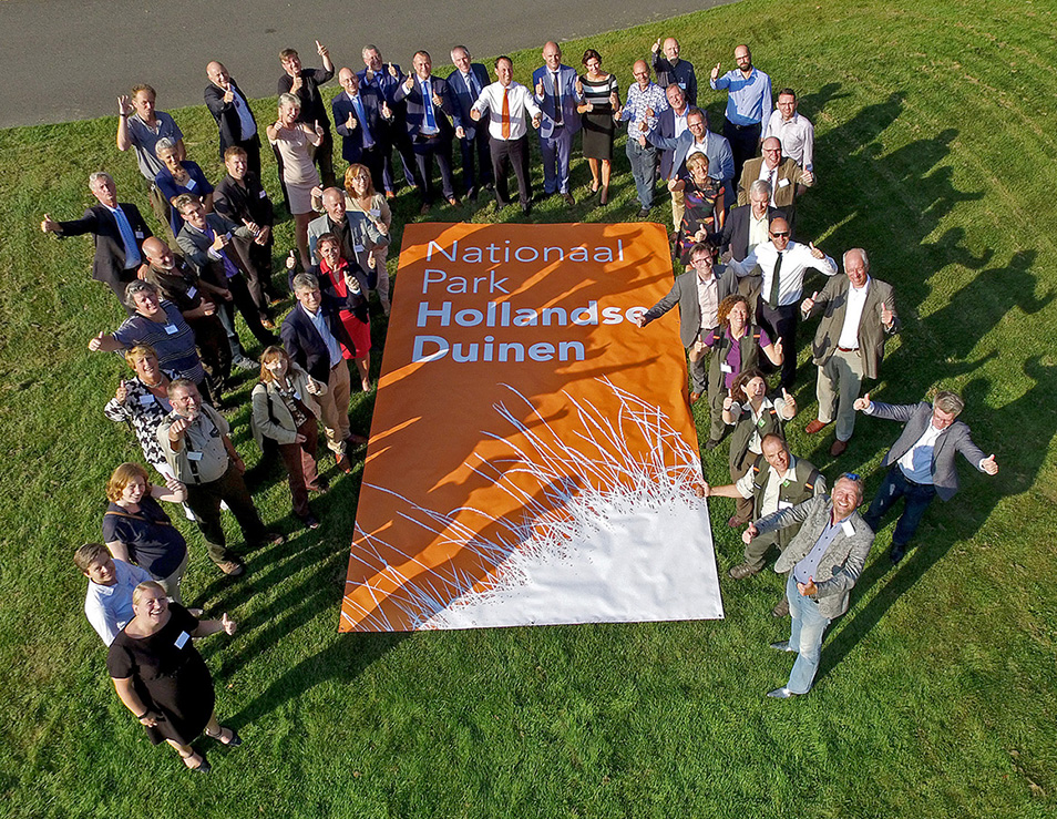 Nationaal Park Hollandse Duinen vlag