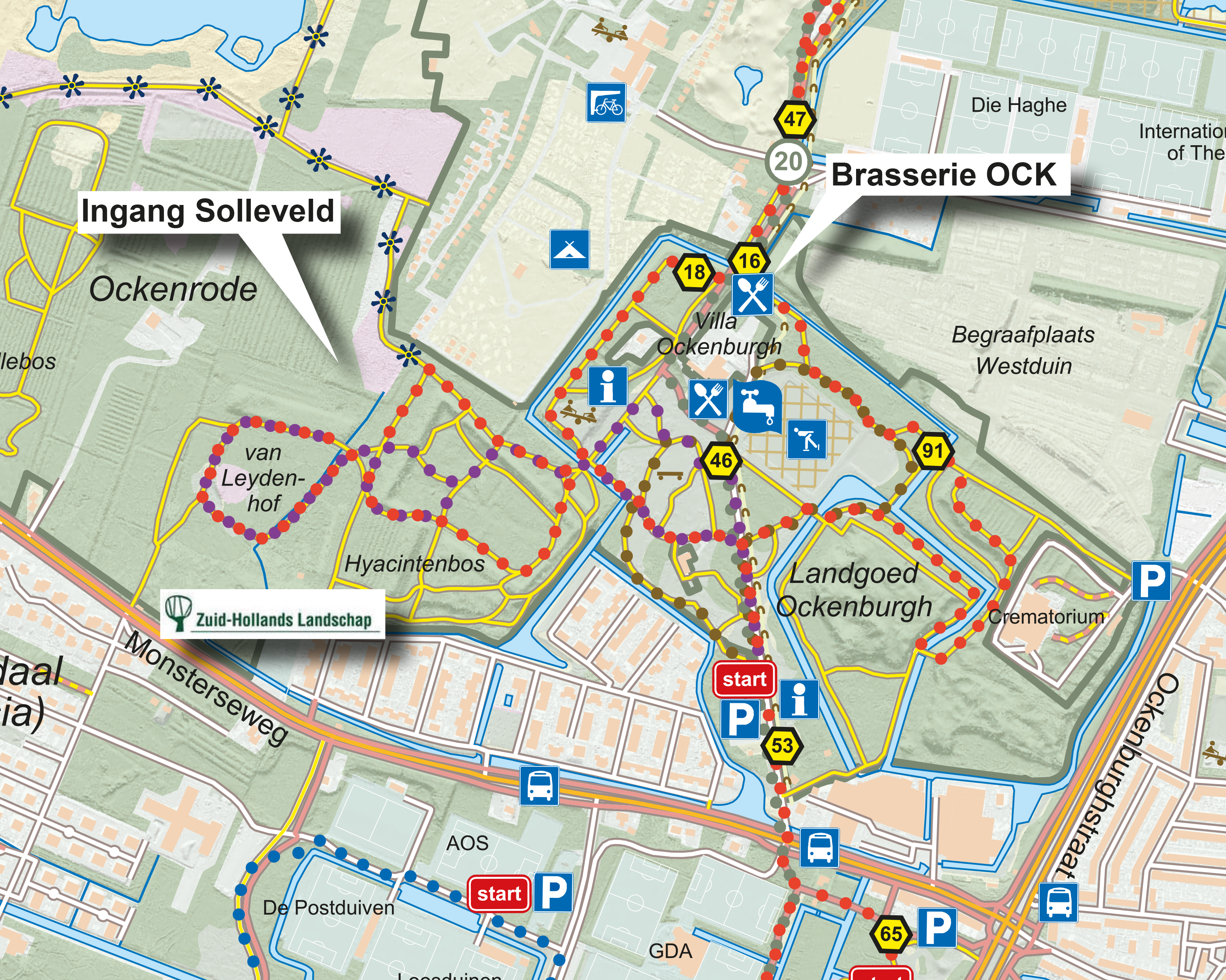 Plattegrond Solleveld Dunea
