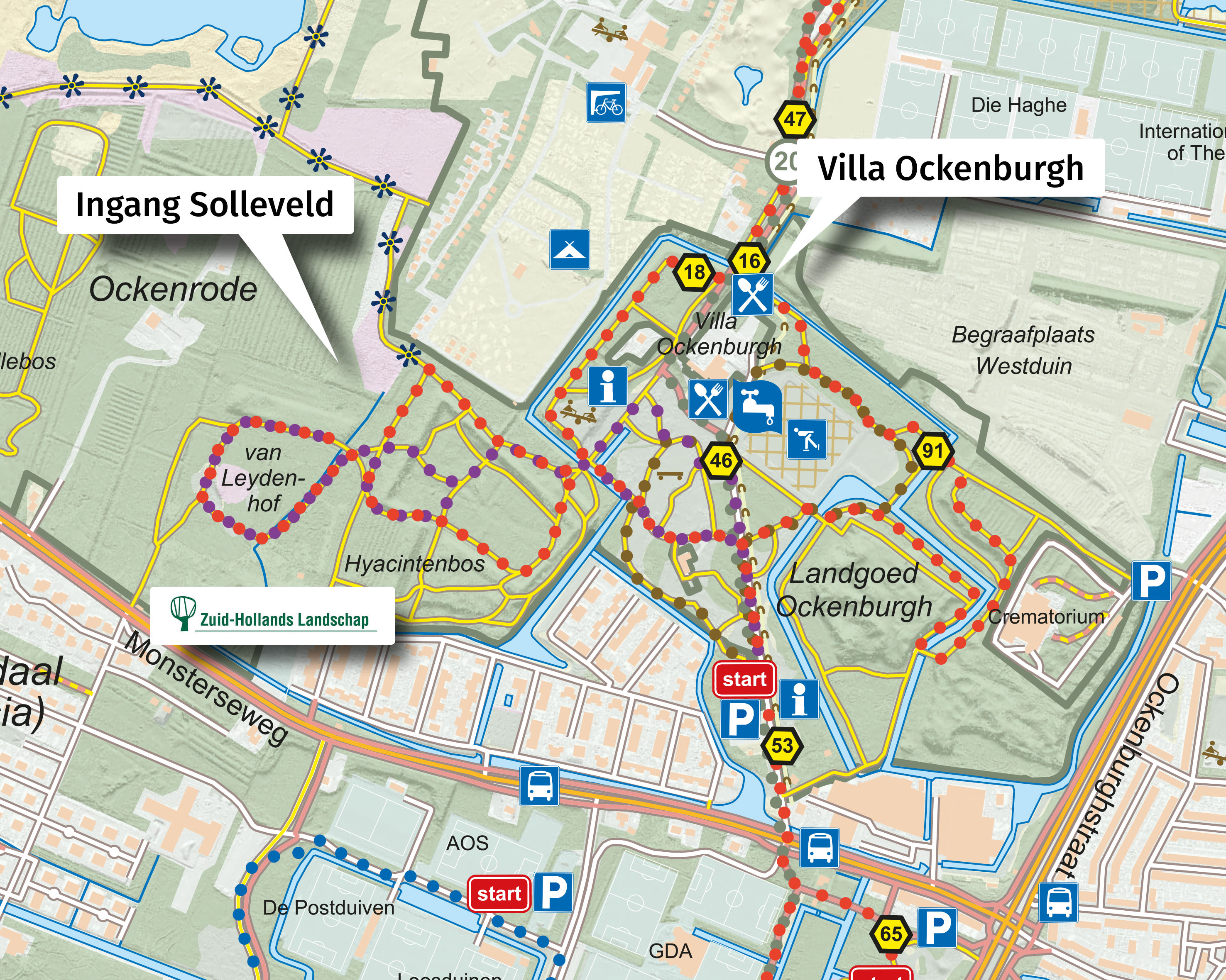 Plattegrond Solleveld Dunea