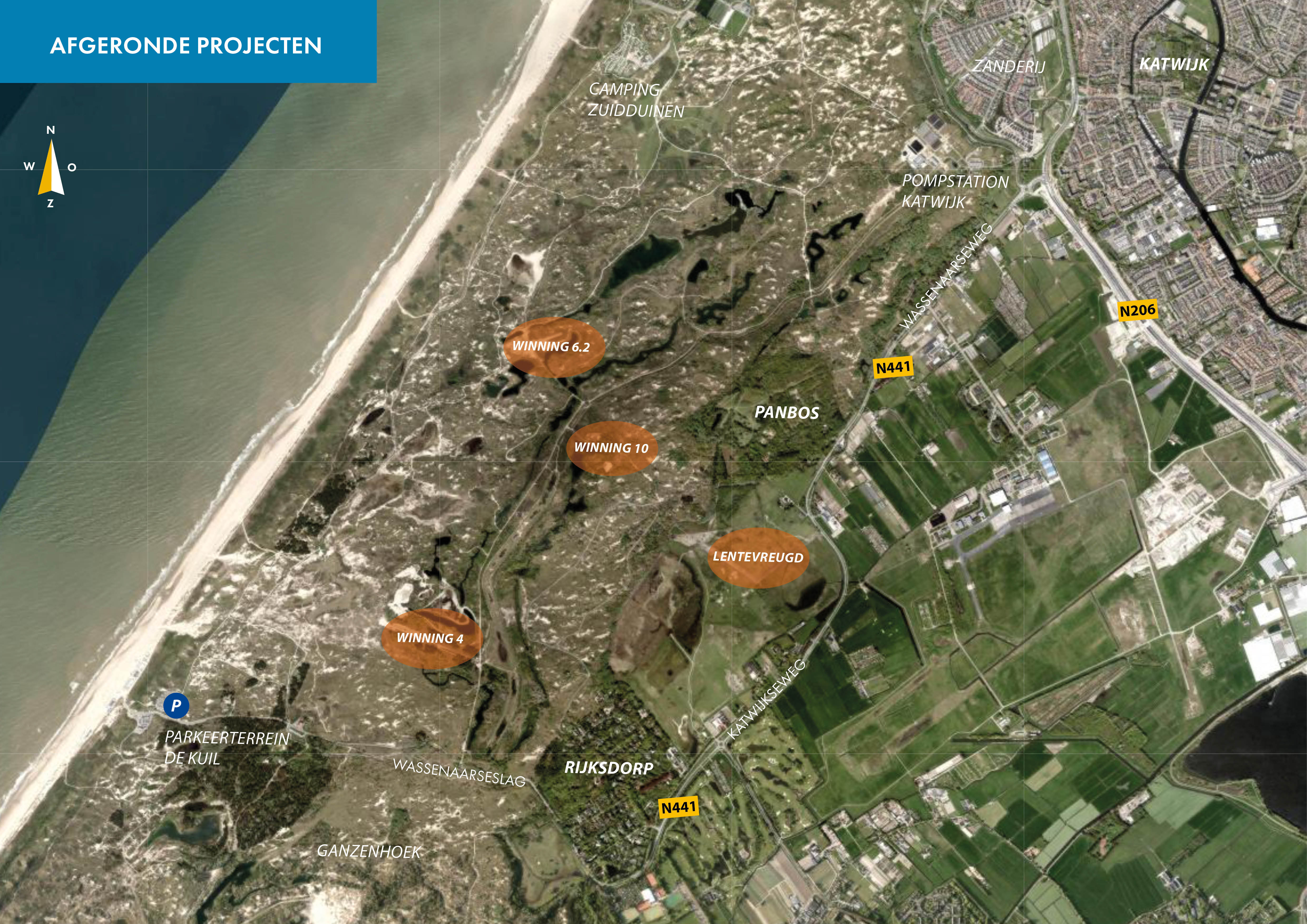 Overzicht projecten Berkheide